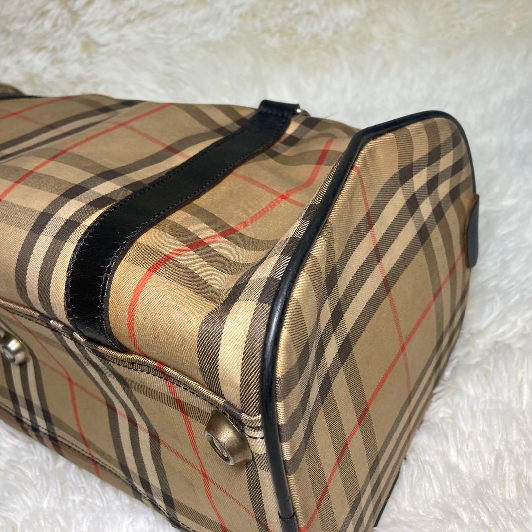 Burberrys ヴィンテージ バーバリーズ ボストンバッグ ノバチェック柄