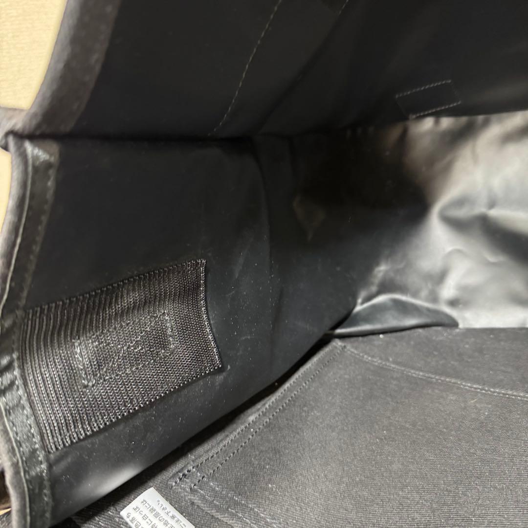 美品 ポーター ステイン メッセンジャーバッグ ショルダーバッグ A4 黒