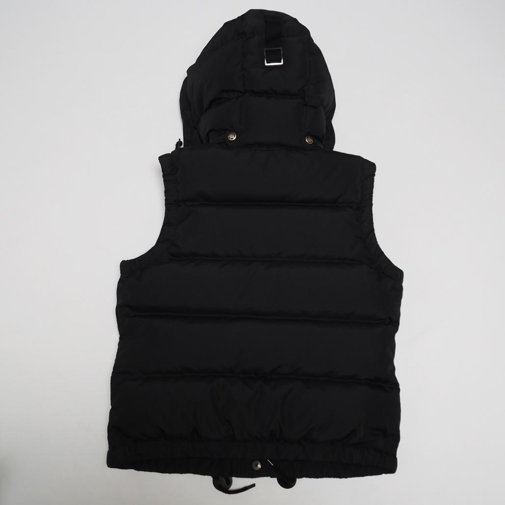 POLO RALPH LAUREN ポニー刺繍 2WAY肉厚ダウンベスト 黒S