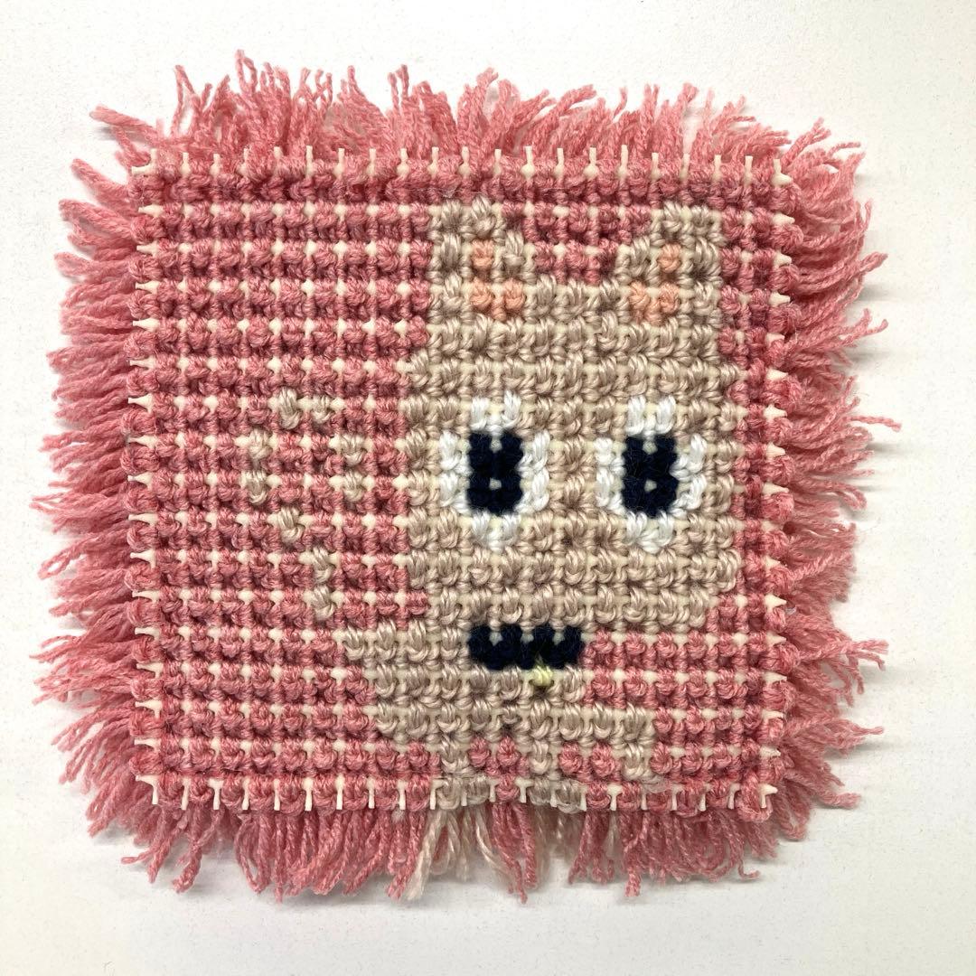 猫デザイン鍋敷き　11