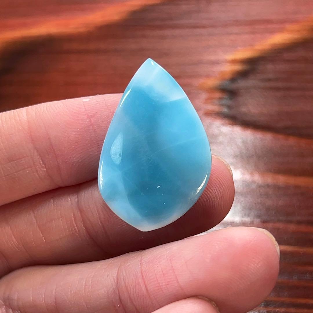 ハイクオリティ　ラリマールース　8 ネックレス　天然石