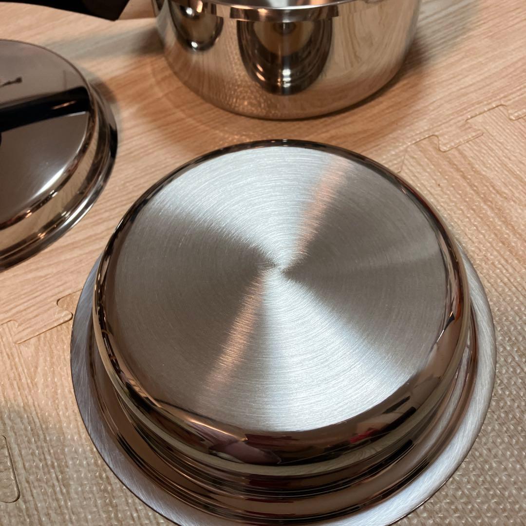 新品　amway アムウェイ　クイーンクック　ソースパン　片手鍋　内鍋つき