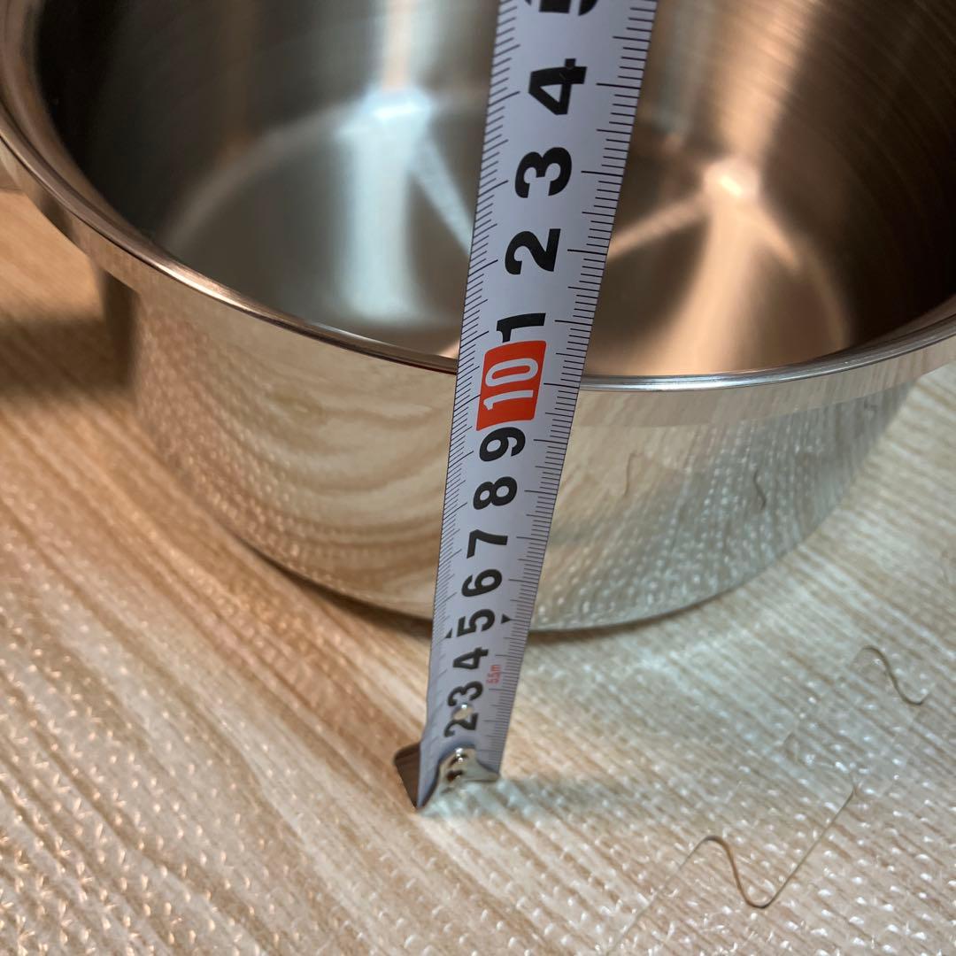 新品　amway アムウェイ　クイーンクック　ソースパン　片手鍋　内鍋つき