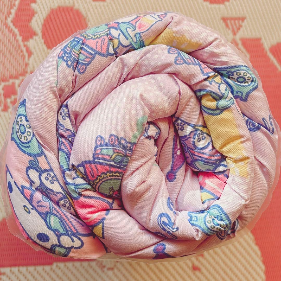 ♡ マイメロ クロミ メロクロ 敷きパッド 洗える肌掛けふとん 布団 寝具 ♡