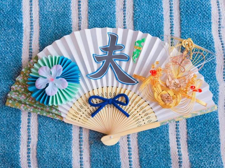 扇子プロップス(水引きが豪華*°)