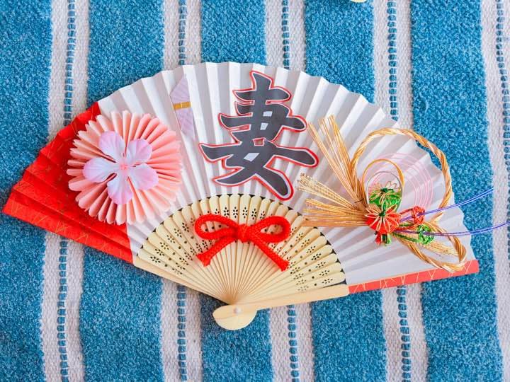 扇子プロップス(水引きが豪華*°)