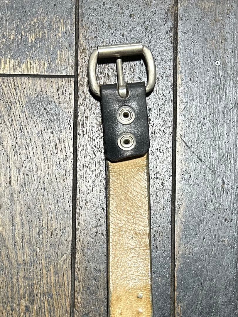 WENDY'S ウェンディーズ　二連スタッズベルト全長100cm