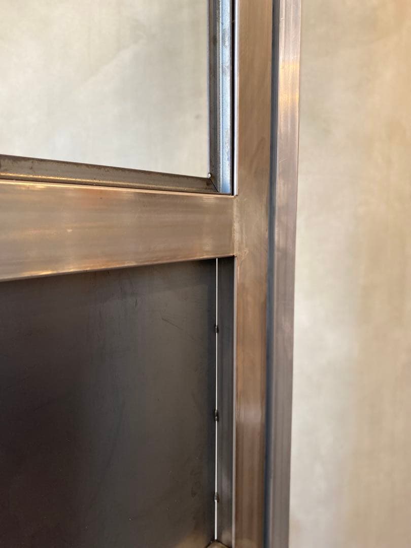 貴重　特別価格　鉄扉　アイアンドア　インダストリアル　防犯　扉　外枠付き