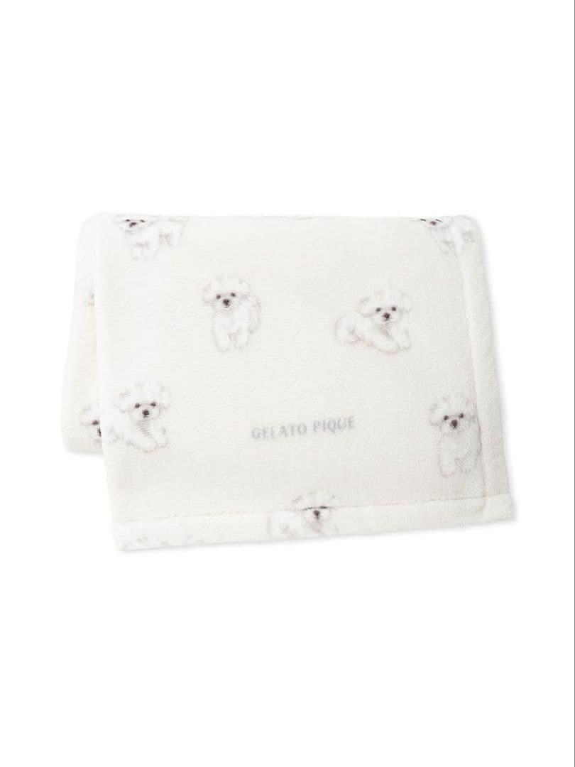 【完売】正規品♡新品未開封♡ジェラートピケ♡ドッグ柄プリント毛布♡マルチーズ