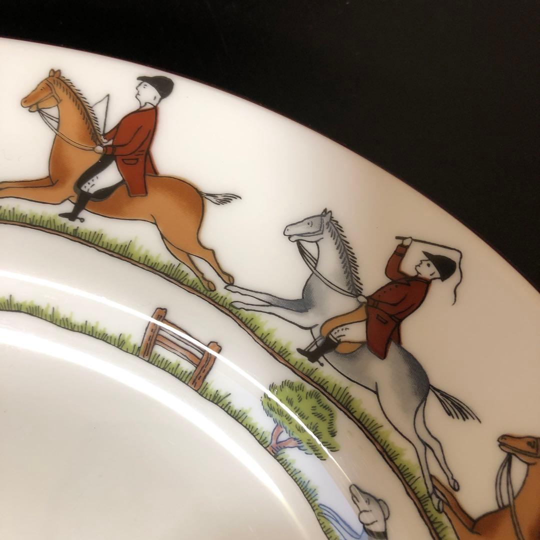 コールポート ハンティングシーン 大皿 レア 希少 ウェッジウッド 皿 プレート