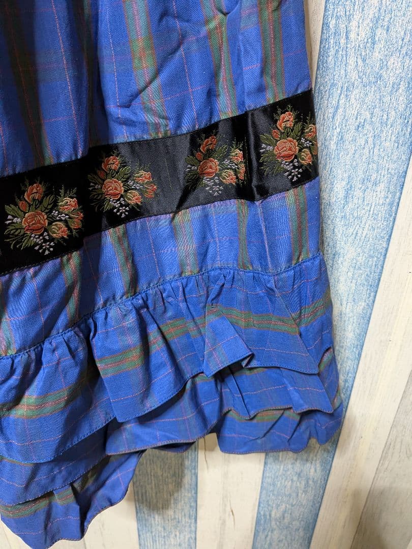 JeanPaulGAULTIER(ゴルチエ) マーメイドスカート 花柄刺繍 63