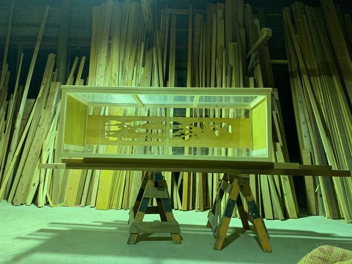 和製爬虫類ケージ