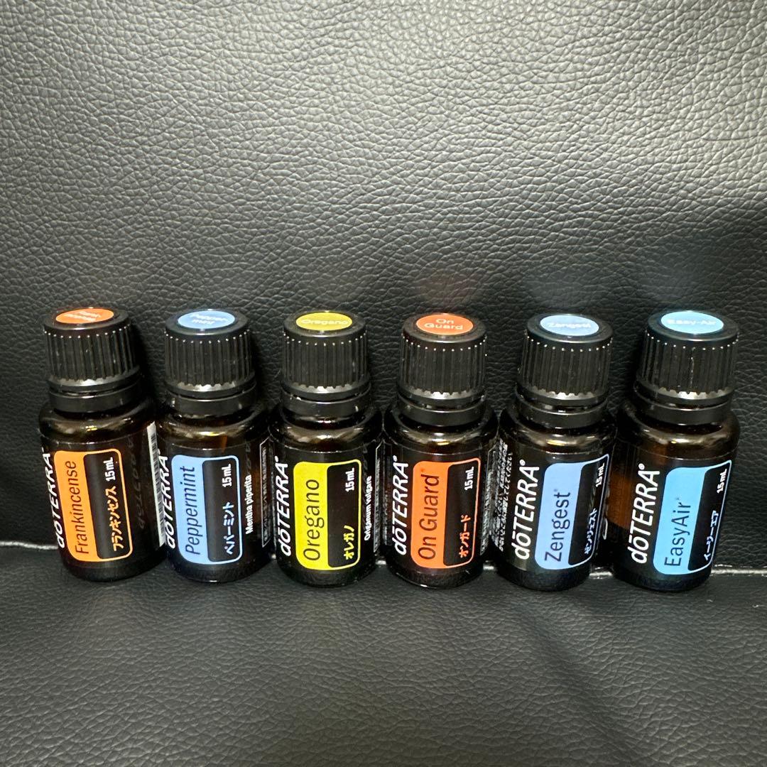 【人気セット】doTERRA エッセンシャルオイル 6本セット未開封含む