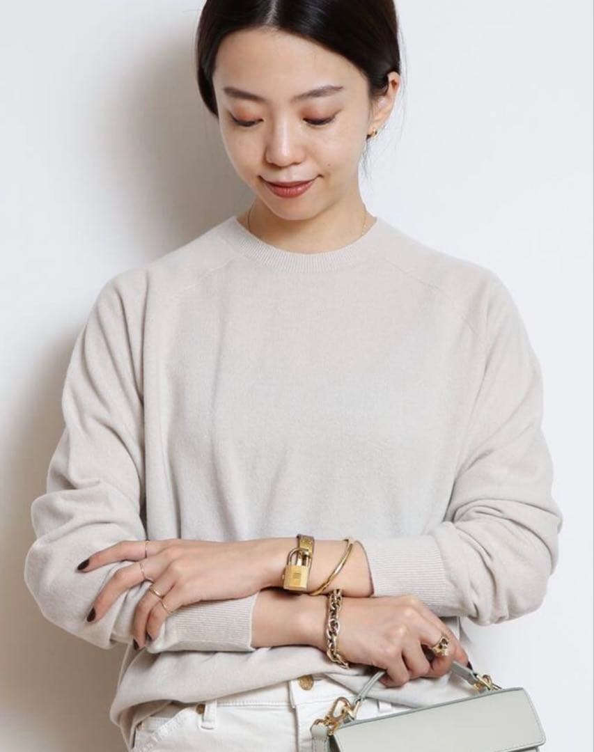 ドゥーズィエムクラス　CAPRI クルーネックプルオーバー