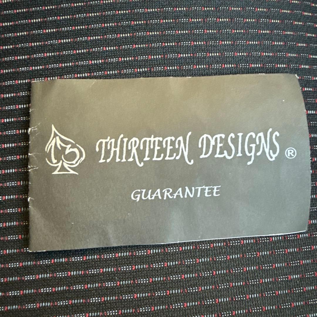 サーティーンデザインズKP-25L4 SKULL スカル　ネックレス