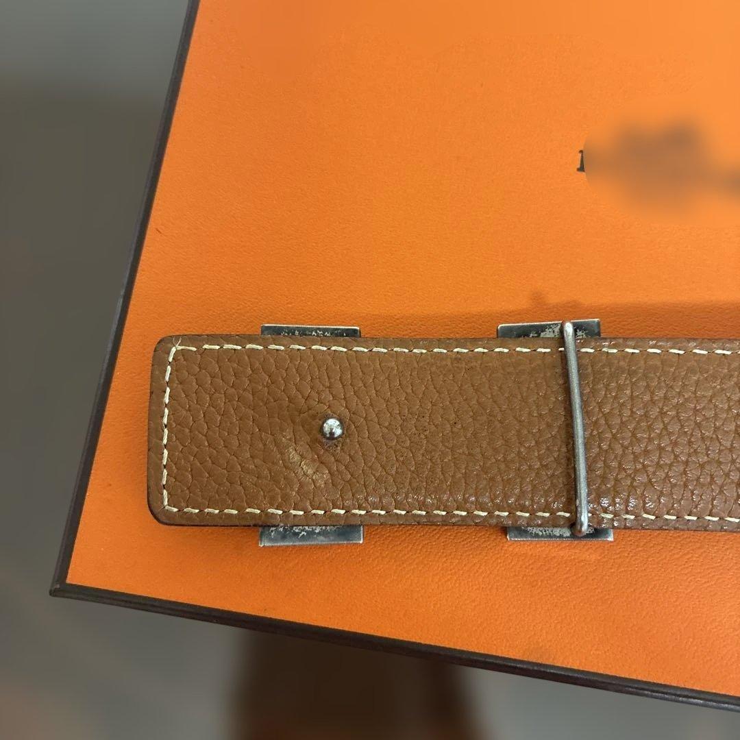 HERMES メンズ黒ベルト