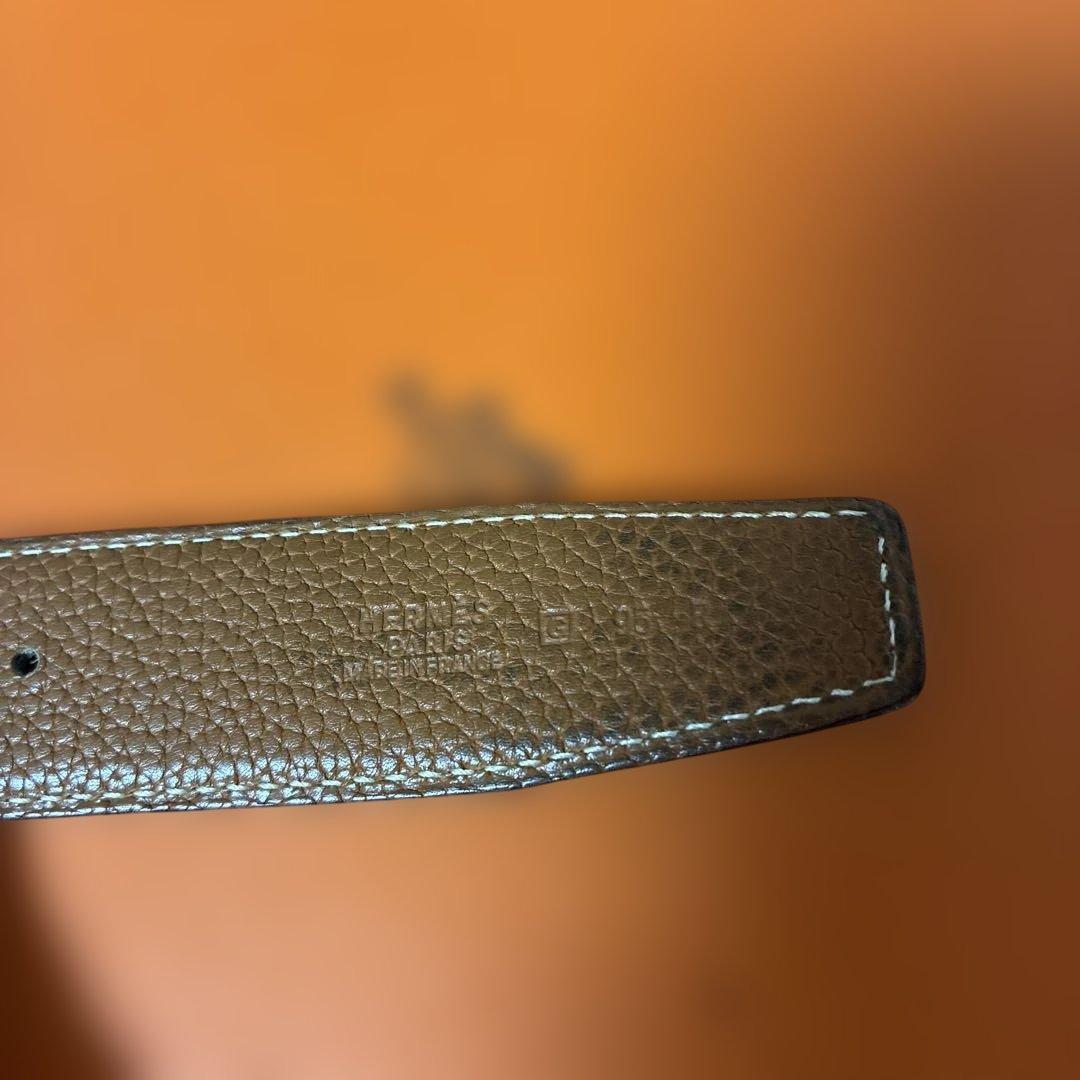 HERMES メンズ黒ベルト