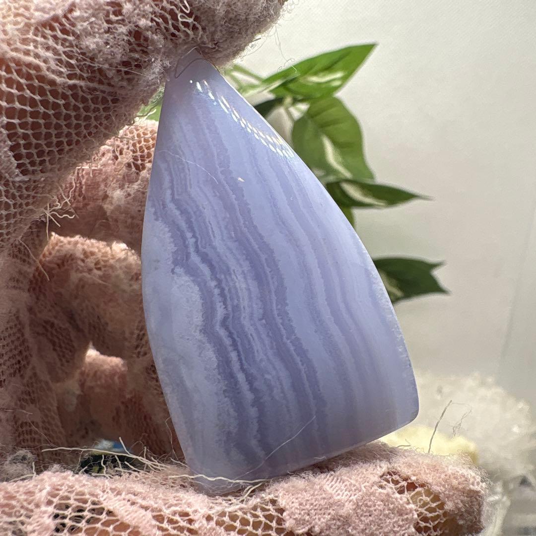 ブルーレースアゲート♡フレイム♡No.1875