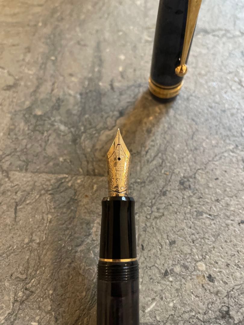 PILOT パイロット 万年筆 カスタム823 透明ブラック F