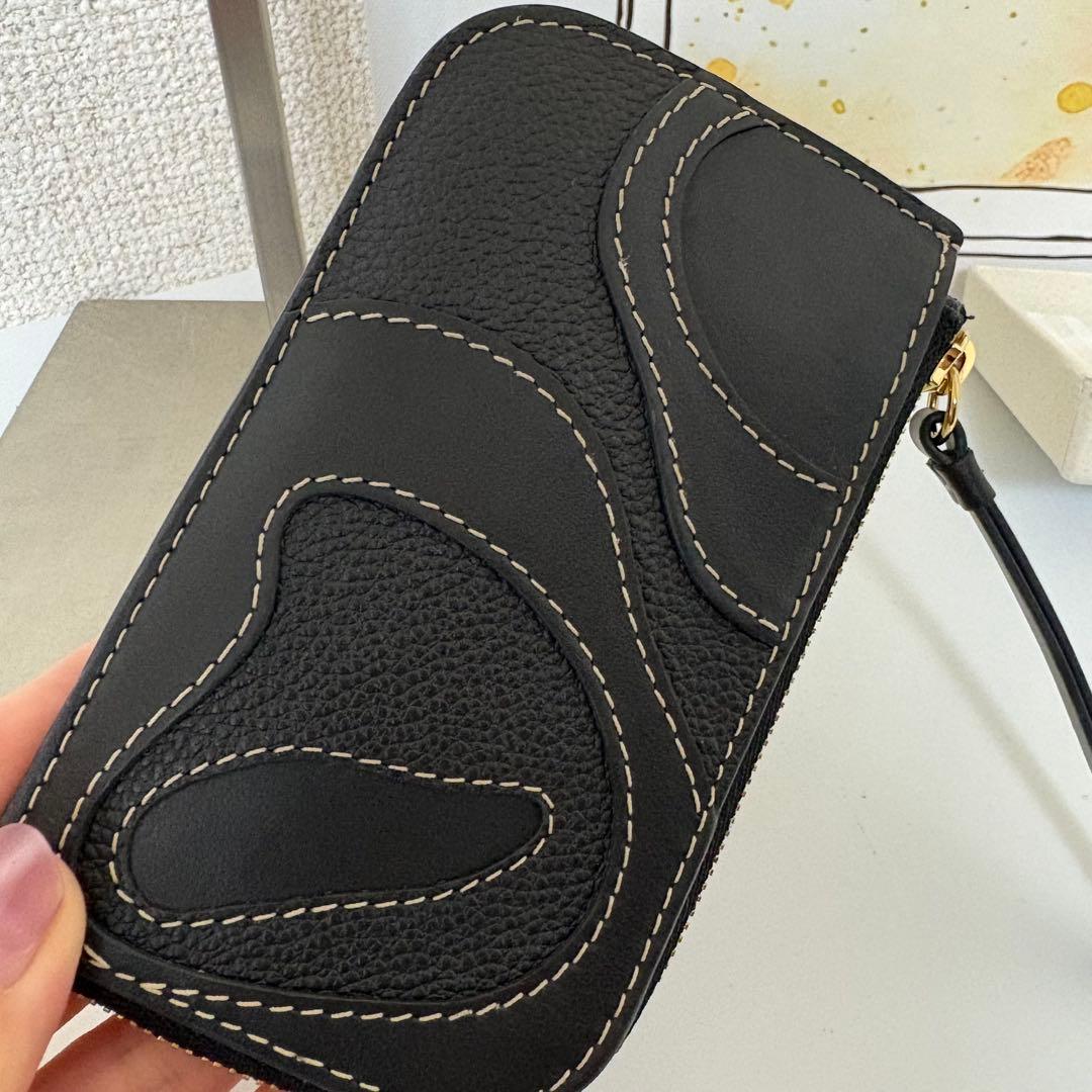 ☆極美品☆POLÈNE フラグメントケースAtla トリオトープ　カードケース黒