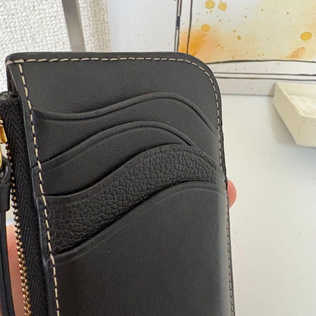 ☆極美品☆POLÈNE フラグメントケースAtla トリオトープ　カードケース黒