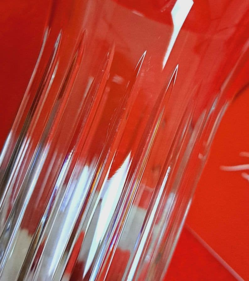 バカラ フローラ ビゾー フラワーベース 花瓶 一輪挿し ストレート型