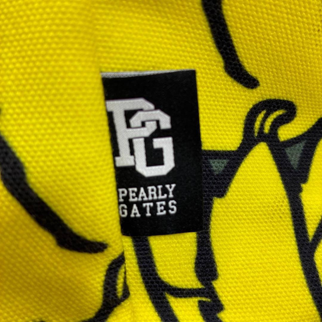 PEARLYGATES トートバッグ　ゴルフバッグ　なまけもの　総柄 大容量