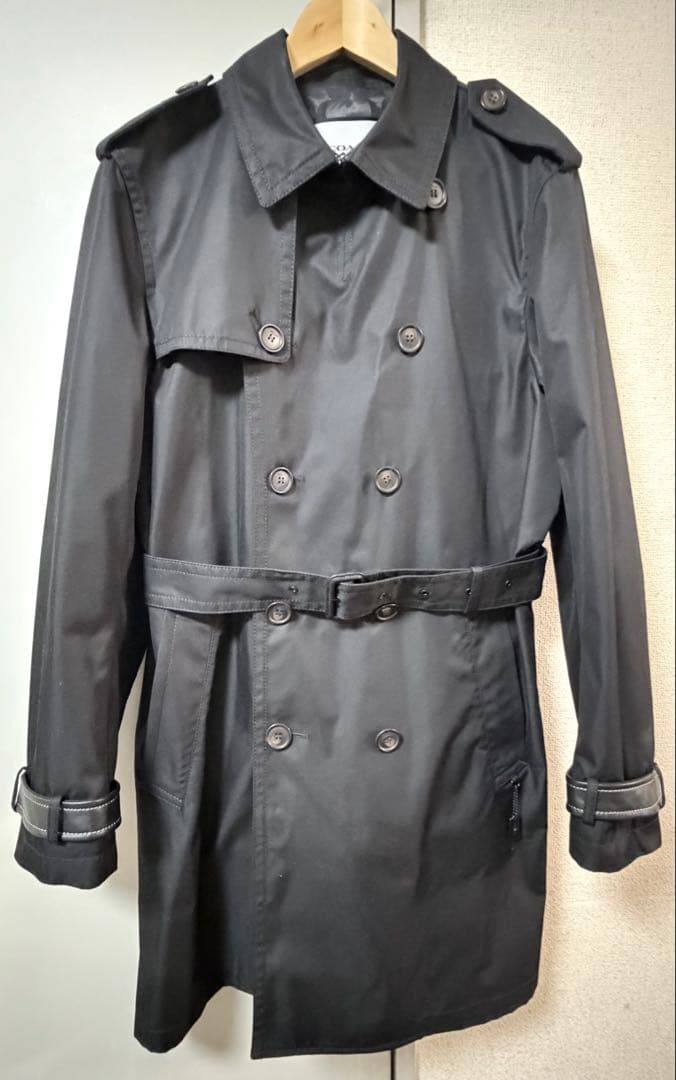 【最終値下】COACH ブラック トレンチコート