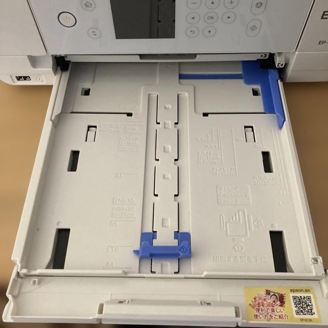 順*様 【故障品】エプソン　プリンタ　EP-813A ホワイト