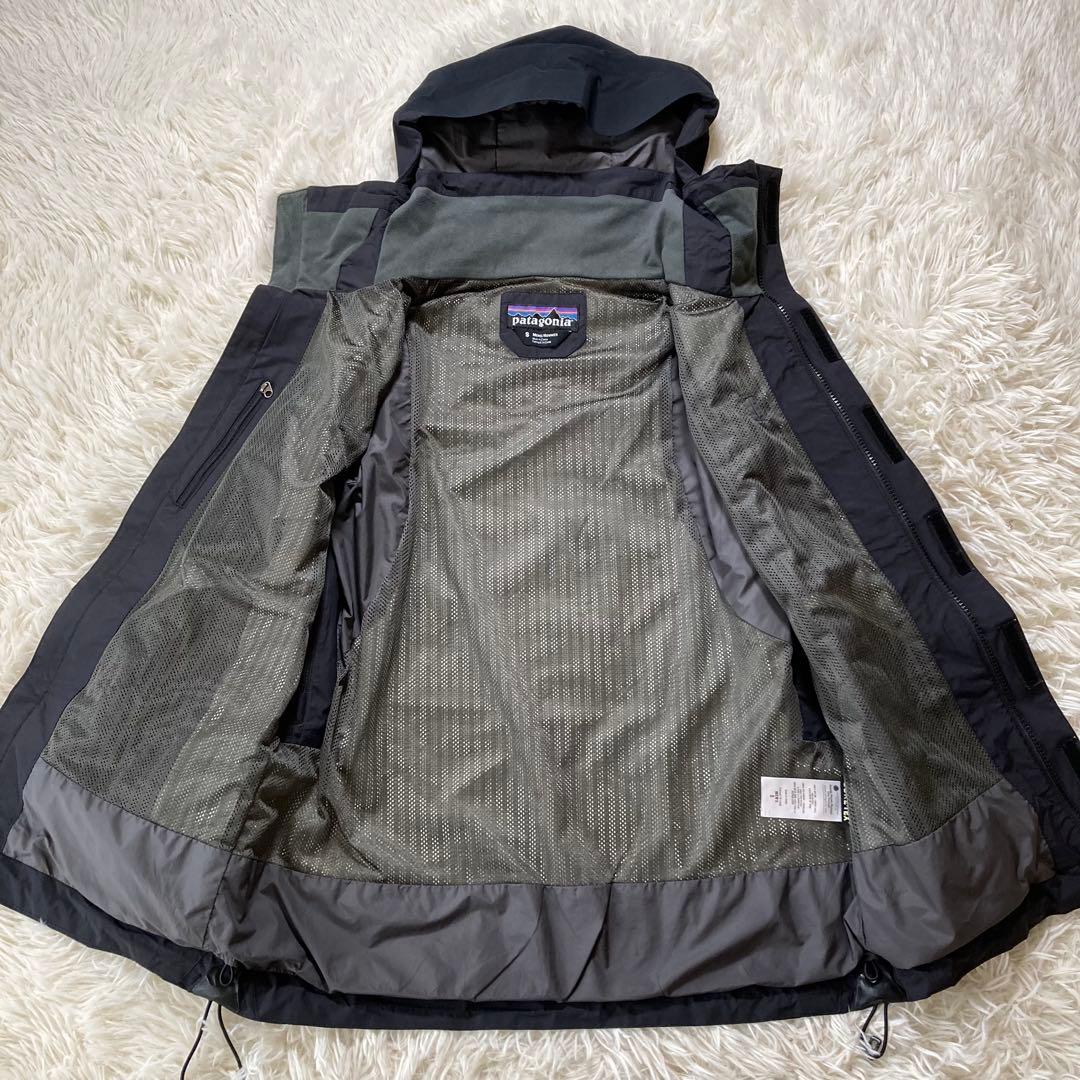 極美品 パタゴニア GORE-TEX ハードシェルジャケット ブラック S