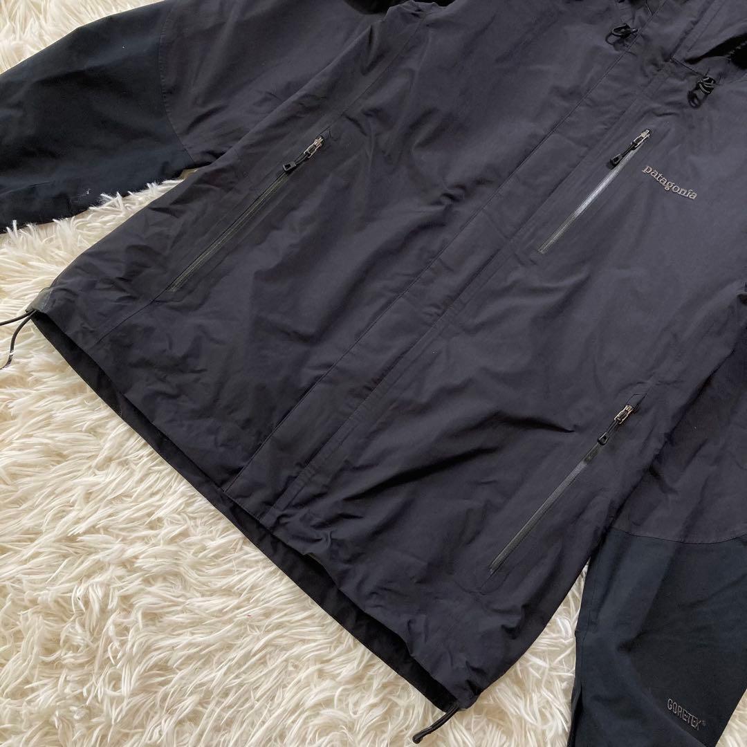 極美品 パタゴニア GORE-TEX ハードシェルジャケット ブラック S