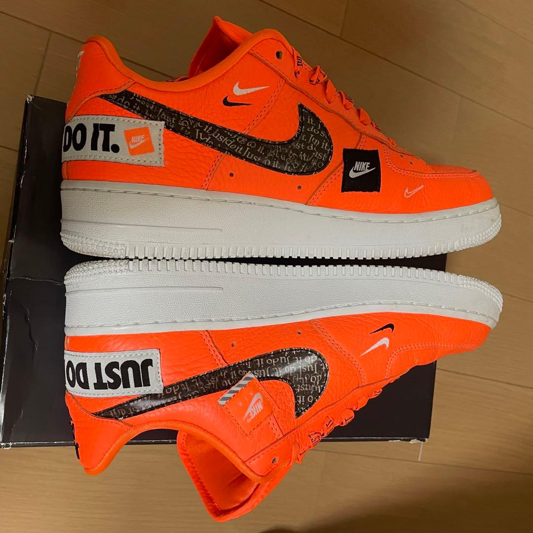 超美品　ナイキ エア フォース 1 '07 プレミアム JUST DO IT