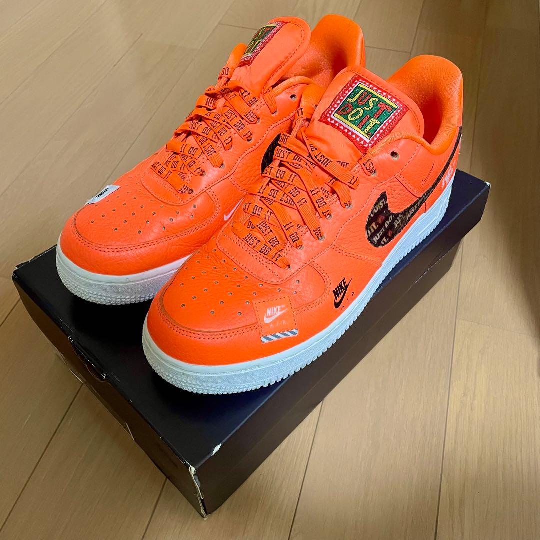 超美品　ナイキ エア フォース 1 '07 プレミアム JUST DO IT