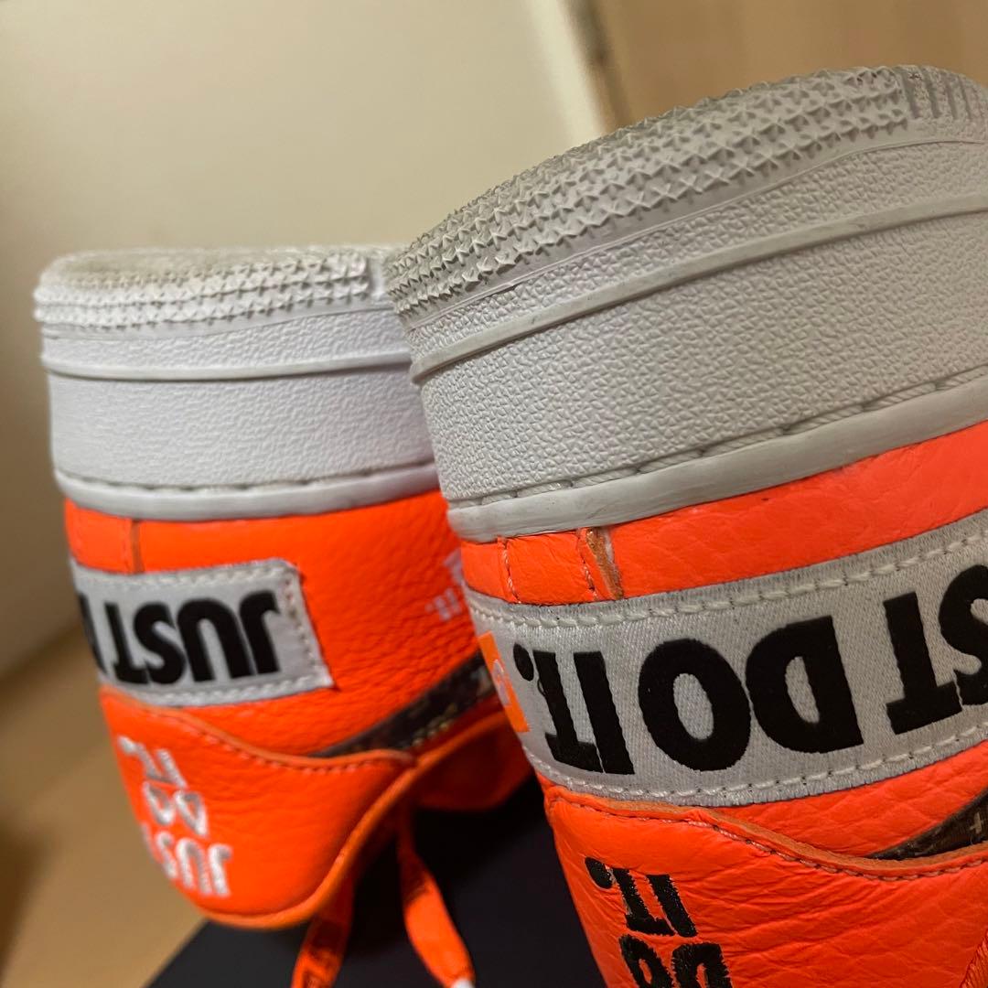 超美品　ナイキ エア フォース 1 '07 プレミアム JUST DO IT