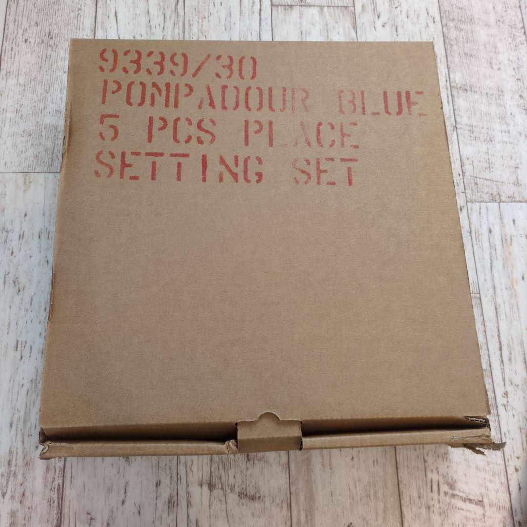 プレートセット　金彩　ポンパドール　丸皿3枚+カップ+ソーサー　4セット