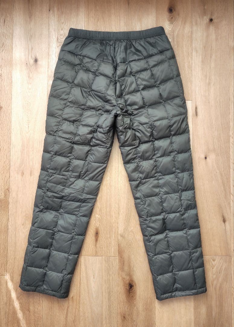 TAION ダウンパンツ カーキXL