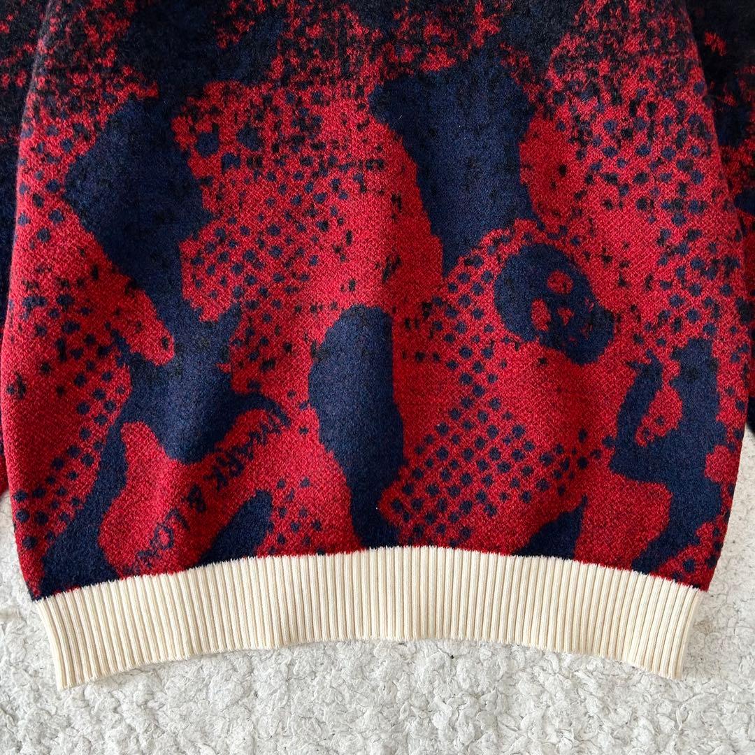 未使用 マークアンドロナ スカルニット セーター サイズ50 XL