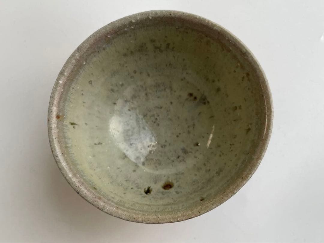 陶芸家　十四代　中里太郎右衛門　斑唐津茶盌　茶碗　抹茶碗　共箱　茶道具