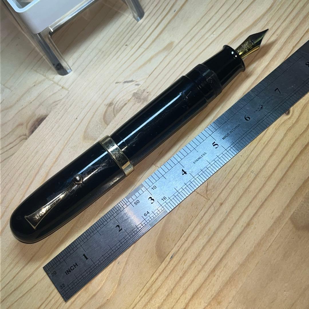 極太　万年筆　昭和初期　筆記可