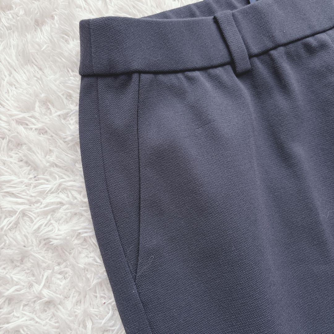 美品✨NEMIKA パンツスーツ ネイビー ストレッチ レリアン オケージョン