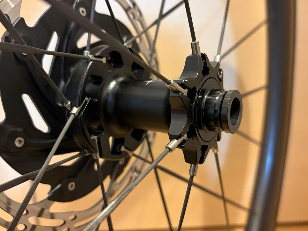 【美品】NEPEST NOVA45 カーボンホイールセット ディスクブレーキ