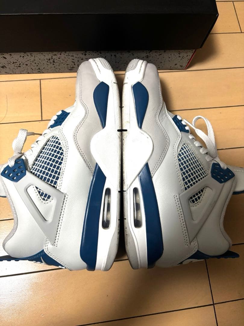 靴 Nike Air Jordan 4 Retro Industrial Blue