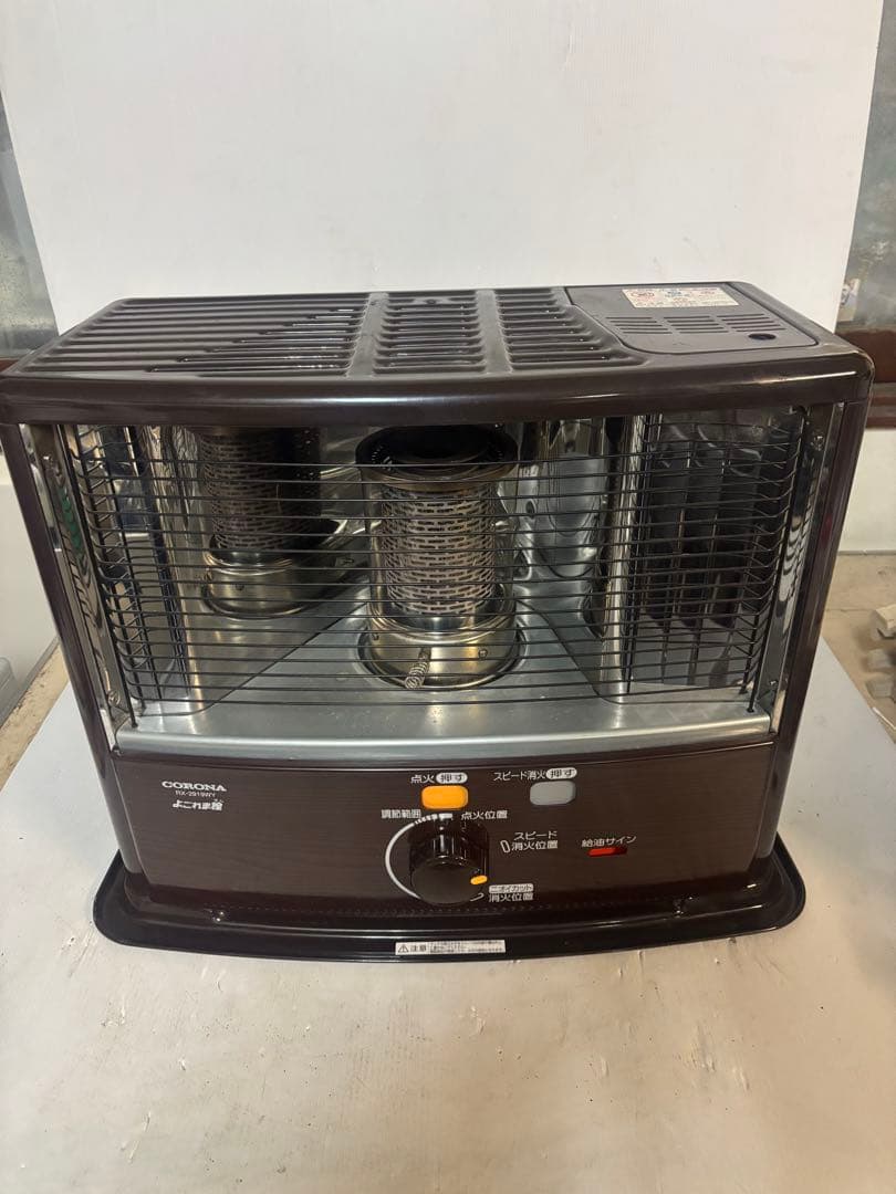 2019年製 CORONA 反射式石油ストーブ RX-2919WY よごれま栓