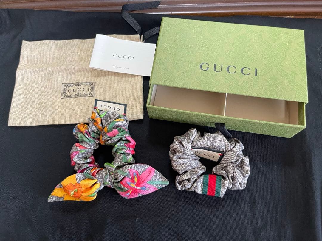 GUCCI シュシュ 2点セット