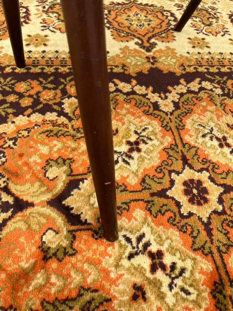 希少 HSK 飛騨産業 キツツキ アイガー サイドテーブル 昭和レトロ 当時物