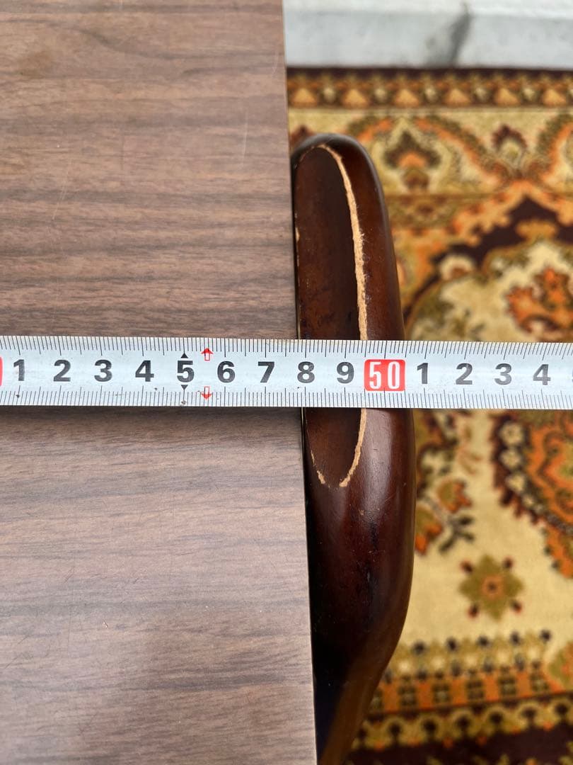 希少 HSK 飛騨産業 キツツキ アイガー サイドテーブル 昭和レトロ 当時物