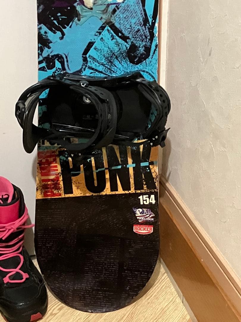 3点セット可能！初中級者向け！PALMER 154cm 新品バイン