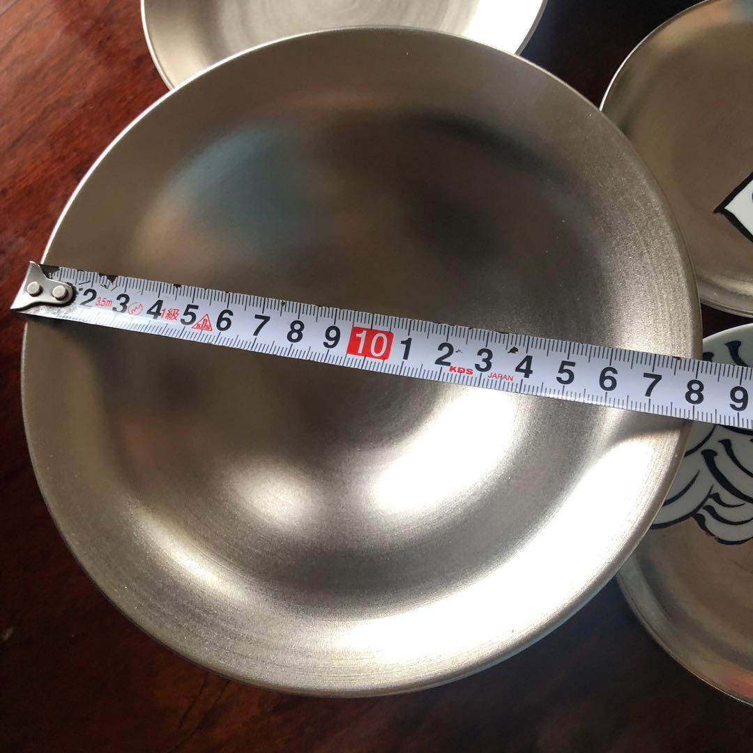 アリタポーセリンラボJAPAN プラチナ中盛皿、銘々皿「繁栄」四枚　新品