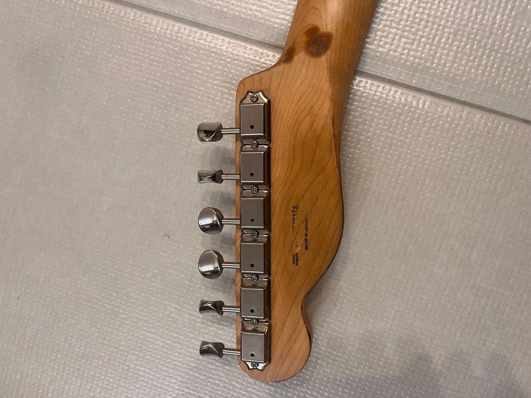 Fender Japan テレキャスター ブラック　※ネック反り