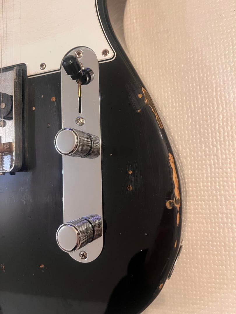 Fender Japan テレキャスター ブラック　※ネック反り